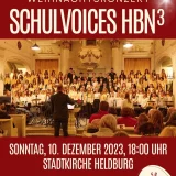 Weihnachtskonzert Schulvoices HBN Heldburg 10122023  KG Heldburg