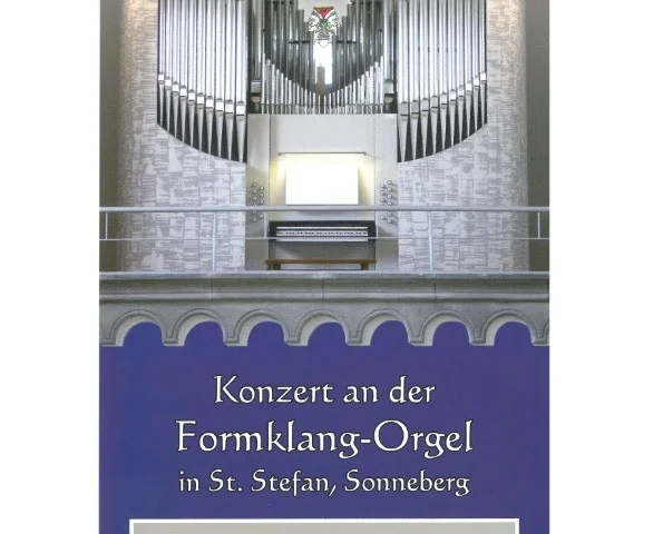 Plakat Orgelkonzert Christkönig 2022