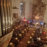 Gesungener Advent beim Kerzenschein Leopoldskirche Hildburghausen KMD T. Sterzik