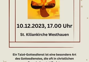 2023 12 Taizegottesdienst Westhausen | Foto: KG Westhausen