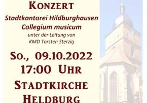 Chorsinfonisches Konzert, Stadtkirche Heldburg